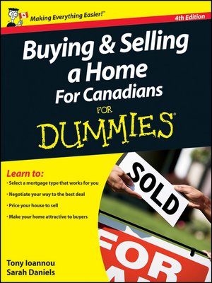 cover image of Buying and Selling a Home For Canadians For Dummies